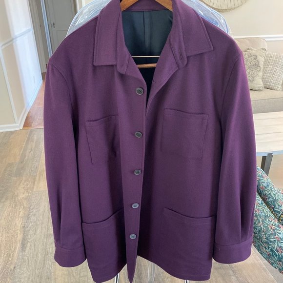 David DonahueMens Deep Purple sport coat